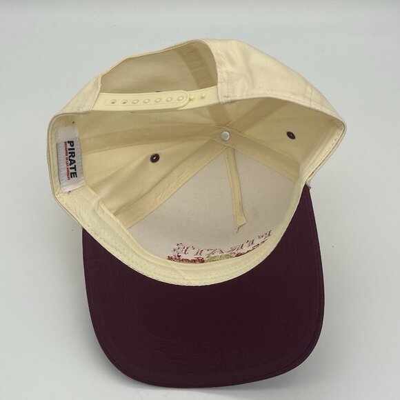 Pirate Worldwide Friends & Family Baseball Cap Hat 2022 Cream/Red By Any Means - Picture 4 of 5